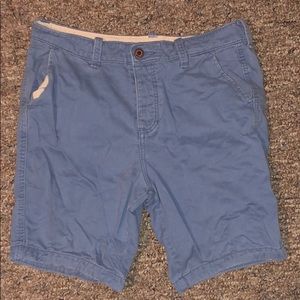Hollister blue shorts